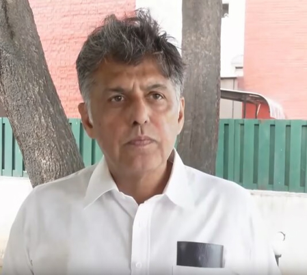 महिला आरक्षण बिल पर अभी तक कोई औपचारिक संशोधन नहीं आया मनीष तिवारी