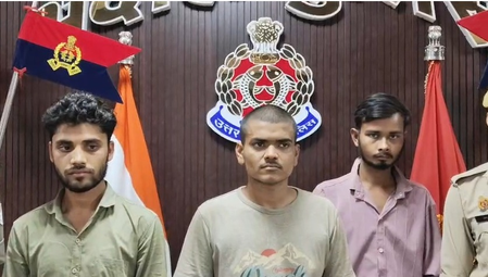 भदोही पुलिस का बड़ा एक्शन, तीन शातिर साइबर ठगों को किया गिरफ्तार भदोही पुलिस का बड़ा एक्शन, तीन शातिर साइबर ठगों को किया गिरफ्तार