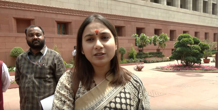 महिला आरक्षण बिल पर कांग्रेस की टिप्पणी दुर्भाग्यपूर्णः सांसद शांभवी चौधरी