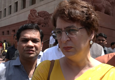 कांग्रेस हमेशा महिला आरक्षण के पक्ष में, सरकार इसके नाम पर चला रही राजनीतिक एजेंडा प्रियंका गांधी