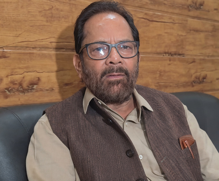 महिला आरक्षण के खिलाफ जाना विपक्षी दलों के लिए राजनीतिक आपदा साबित होगा मुख्तार अब्बास नकवी