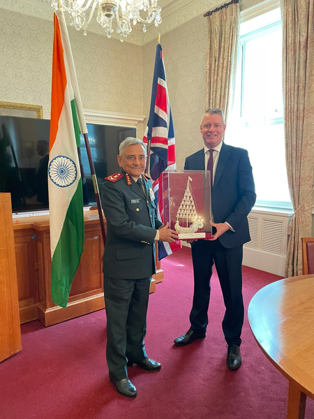India, UK discuss evolving nature of conflict and deepening military-to-military cooperation
