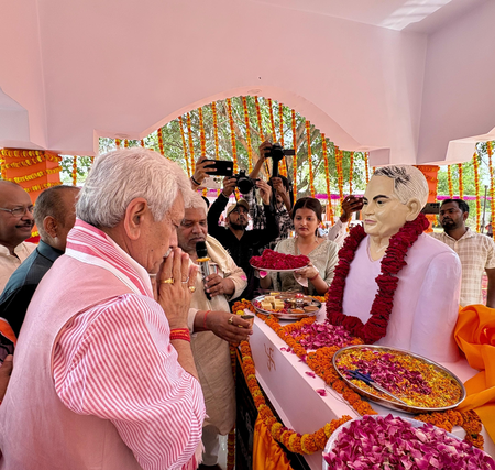 J&K L-G appeals for building India of our freedom fighters' dream of equal participation in nation building