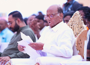 बारामती उपचुनाव में मतदान नहीं कर पाएंगे शरद पवार, अस्पताल से क्षेत्र की जनता के नाम लिखा पत्र