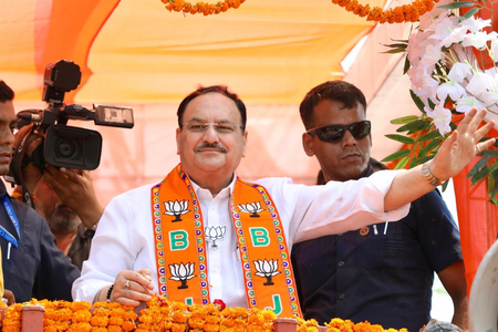 बंगाल में डबल-इंजन सरकार, जनता ने ममता को बाय-बाय कहने का किया फैसला जेपी नड्डा