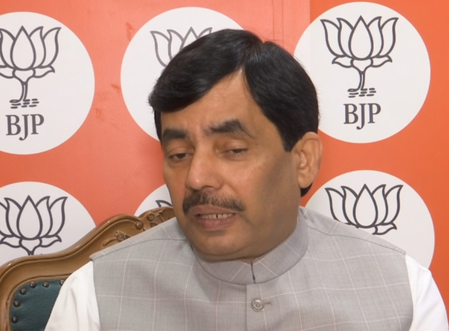 पंजाब सरकार दे आप नेताओं को सुरक्षा, जनता उनके कामकाज से संतुष्ट न होने से नाराज शाहनवाज हुसैन