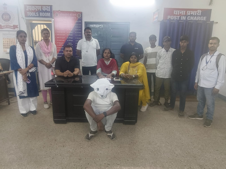 रांची हटिया स्टेशन पर मानव तस्कर के कब्जे से तीन नाबालिग मुक्त, आरोपी गिरफ्तार