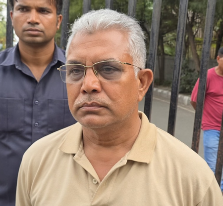 टीएमसी के कार्यकर्ता और नेता पश्चिम बंगाल का खराब कर रहे माहौल दिलीप घोष