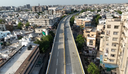 अहमदाबाद  सताधार फोर-लेन फ्लाईओवर ब्रिज से लाखों लोग को मिली सुगम कनेक्टिविटी