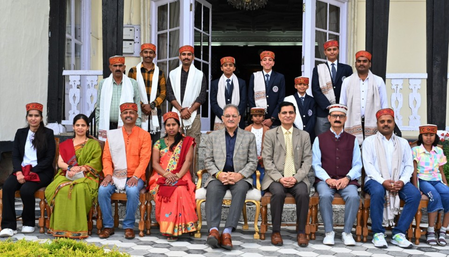 शिमला  लोकभवन में गुजरात और महाराष्ट्र स्थापना दिवस समारोह, राज्यपाल बोले, विविधता में एकता ही देश की ताकत