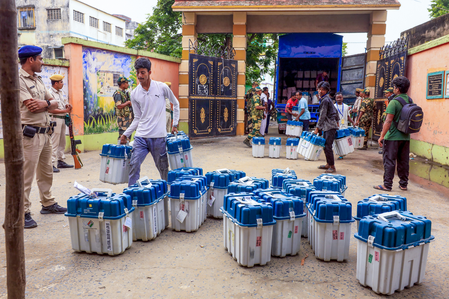 पश्चिम बंगाल चुनाव आयोग के दोबारा मतदान कराने के फैसले का भाजपा नेताओं ने किया स्वागत