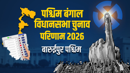बरुईपुर पश्चिम 17 हजार से अधिक वोटों से टीएमसी उम्मीदवार बिमन बनर्जी की जीत