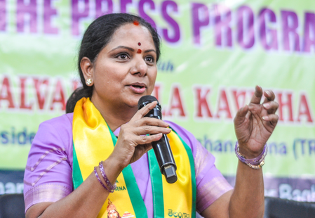 कविता ने तेलंगाना सरकार पर फीस रीइंबर्समेंट स्कीम को बाधित करने की साजिश का लगाया आरोप
