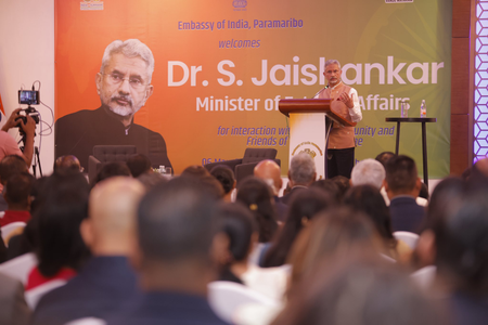 भारत और सूरीनाम के रिश्तों को नई ऊंचाई देने का समय  एस. जयशंकर