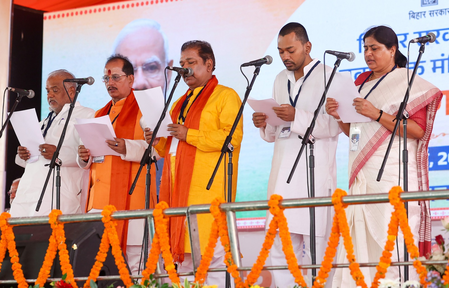 विजय सिन्हा कृषि तो निशांत संभालेंगे स्वास्थ्य, सीएम सम्राट चौधरी ने मंत्रियों को बांटा विभाग