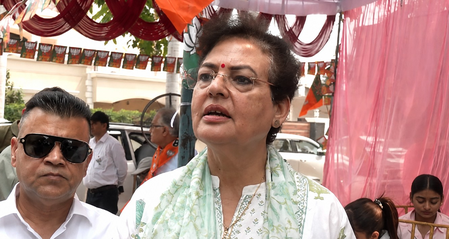 पंचकूला निकाय चुनाव में भाजपा की जीत का दावा, रेखा शर्मा ने कहा- मतदान अधिकार ही नहीं, दायित्व भी पंचकूला निकाय चुनाव में भाजपा की जीत का दावा, रेखा शर्मा ने कहा- मतदान अधिकार ही नहीं, दायित्व भी