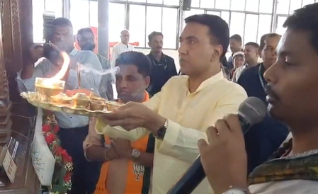 गोवा में 21 जगहों पर हुआ सोमनाथ स्वाभिमान पर्व समारोह  सीएम सावंत