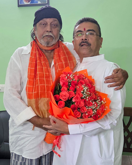 सुवेंदु सरकार के सांस्कृतिक मामलों के विभाग में सलाहकार बने मिथुन चक्रवर्ती, कैबिनेट मंत्री का मिला दर्जा