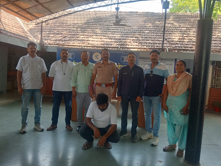 महाराष्ट करोड़ों रुपए की ठगी के मामले में फरार चल रहे आरोपी को पुलिस ने किया गिरफ्तार