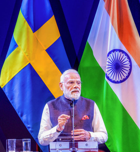 भारत और स्वीडन साझेदारी एक अधिक समृद्ध और प्रगतिशील दुनिया के निर्माण में सार्थक योगदान देगी नरेंद्र मोदी