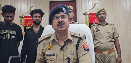 चोरी गैंग पर अमरोहा पुलिस का शिकंजा, चोरी के सामान और हथियार बरामद चोरी गैंग पर अमरोहा पुलिस का शिकंजा, चोरी के सामान और हथियार बरामद
