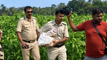 Bengal: Police recover cash-filled bags buried in farmland owned by arrested Trinamool leader