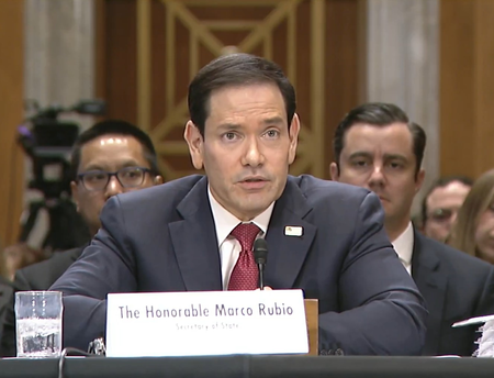 Rubio defends 'America First' foreign policy before Senate Foreign Relations Committee Rubio defends 'America First' foreign policy before Senate Foreign Relations Committee