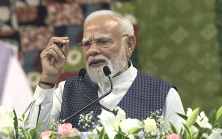 देश की कुल ग्रीन एनर्जी का पांचवां हिस्सा गुजरात से आता है  पीएम मोदी