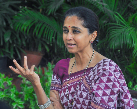 दौंड में भ्रूण लिंग जांच मामला सांसद सुप्रिया सुले आक्रामक, सख्त कार्रवाई की मांग