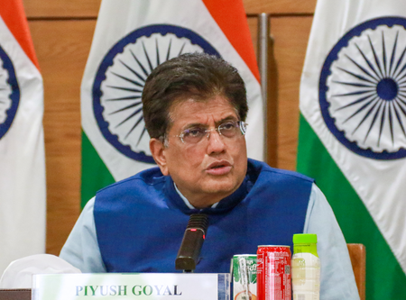 भारत-अमेरिका व्यापार समझौते के पहले चरण पर जुलाई तक हो सकता है हस्ताक्षर पीयूष गोयल