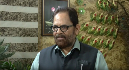 टीएमसी में मची भगदड़, विपक्ष पहले अपना घर संभाले  मुख्तार अब्बास नकवी