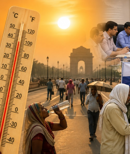 दिल्ली में हीट वेव से निपटने की तैयारियों की समीक्षा, राहत उपाय बढ़ाने के निर्देश दिल्ली में हीट वेव से निपटने की तैयारियों की समीक्षा, राहत उपाय बढ़ाने के निर्देश