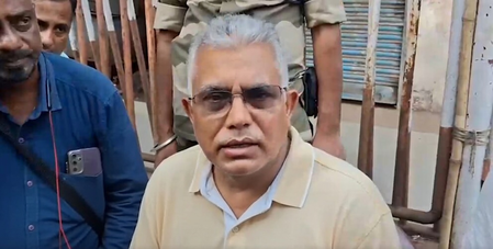 गंगा सागर को जोड़ने वाले सेतु और ताजपुर में बंदरगाह बनाने का लालच देकर ममता बनर्जी ने तीन बार चुनाव जीताः दिलीप घोष