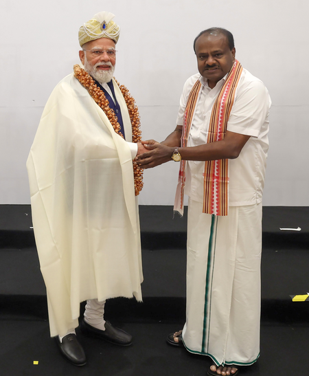प्रधानमंत्री ने कभी भी एनडीए के सहयोगियों को सिर्फ आंकड़ों के तौर पर नहीं देखा  एचडी कुमारस्वामी
