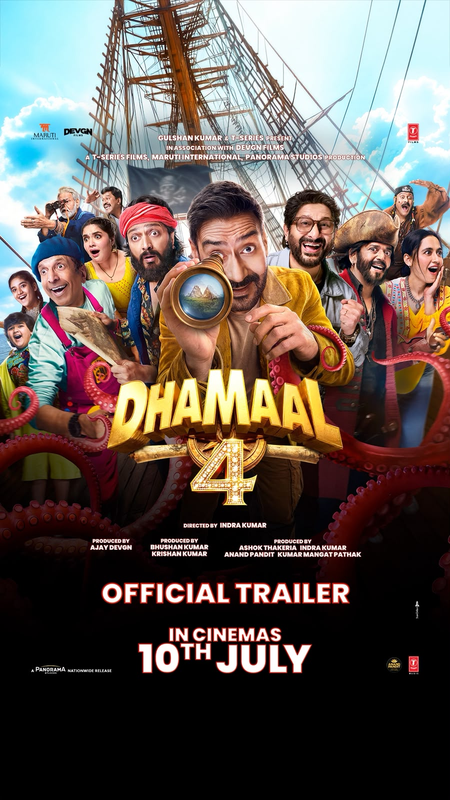 The gang returns for a chaotic ride in search a hidden treasure in 'Dhamaal 4' The gang returns for a chaotic ride in search a hidden treasure in 'Dhamaal 4'