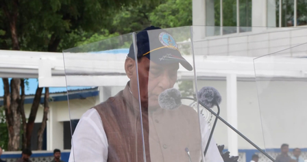 स्वदेशी तकनीक और वायुसेना के साहस से सफल रहा ऑपरेशन सिंदूरः राजनाथ सिंह स्वदेशी तकनीक और वायुसेना के साहस से सफल रहा ऑपरेशन सिंदूरः राजनाथ सिंह