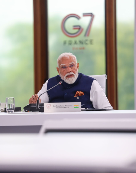 PM Modi welcomes peace efforts in West Asia, says 'we must ensure that sea lanes remain safe' (Ld) PM Modi welcomes peace efforts in West Asia, says 'we must ensure that sea lanes remain safe' (Ld)