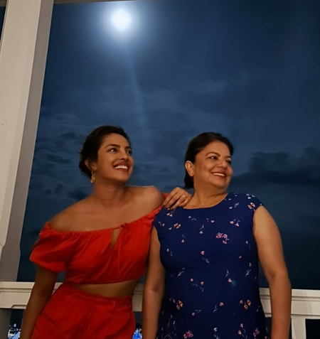 Priyanka Chopra calls mom Madhu Chopra her ‘Queen’, says she's 'aways leading the way’ Priyanka Chopra calls mom Madhu Chopra her ‘Queen’, says she's 'aways leading the way’
