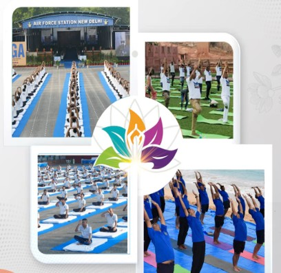 अंतरराष्ट्रीय योग दिवस के लिए भारतीय वायुसेना तैयार, देशभर में होंगे विशेष योग कार्यक्रम अंतरराष्ट्रीय योग दिवस के लिए भारतीय वायुसेना तैयार, देशभर में होंगे विशेष योग कार्यक्रम