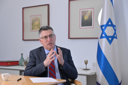 Yoga promotes harmony, well-being and resilience: Israel Foreign Minister Gideon Sa'ar Yoga promotes harmony, well-being and resilience: Israel Foreign Minister Gideon Sa'ar