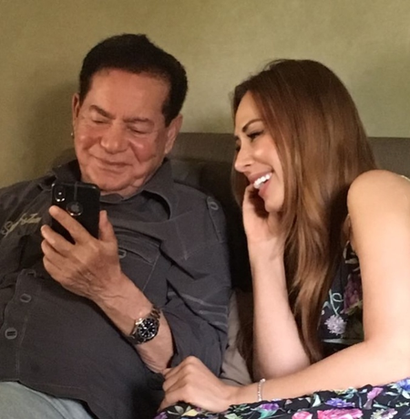 Iulia Vantur calls Salman Khan's father Salim Khan as a ‘pillar in her life', wishes him on Father's day