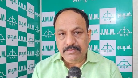 झामुमो प्रवक्ता ने कहा, शिबू सोरेन को पद्म भूषण मिलना झारखंड के लिए गर्व का विषय झामुमो प्रवक्ता ने कहा, शिबू सोरेन को पद्म भूषण मिलना झारखंड के लिए गर्व का विषय