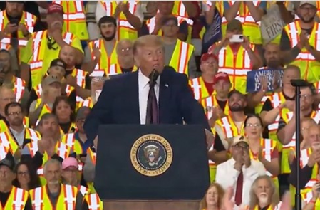 Trump touts Iran deal, jobs during Pennsylvania visit Trump touts Iran deal, jobs during Pennsylvania visit
