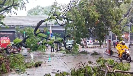 Mumbai drenched by heavy monsoon rains; BMC deploys 7,000 personnel as waterlogging hits several areas