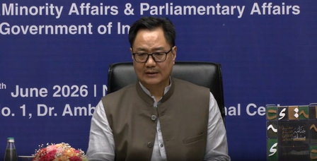 तानाशाही वाली कांग्रेस पार्टी को दोबारा सत्ता में नहीं लाएगी जनताः किरेन रिजिजू