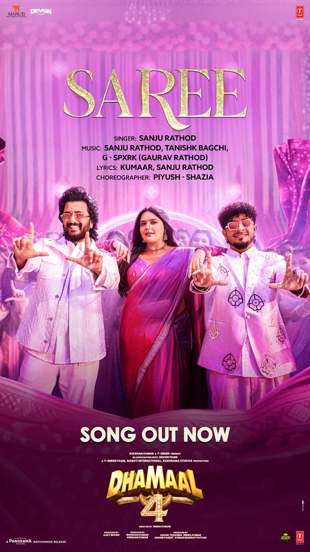 ‘Gulabi Saree’ fame Sanju Rathod shares his experience of recreating the song for 'Dhamaal 4'