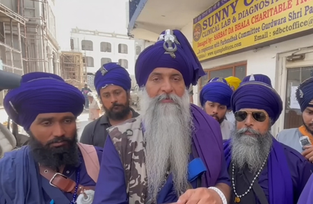 कर्णप्रयाग मारपीट मामला जेल से रिहा होकर चार निहंग सिख पांवटा साहिब पहुंचे, बोले-हम किसी के खिलाफ नहीं