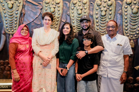 प्रियंका गांधी ने एवरेस्ट विजेता जुहरा चेरुकुपल्ली से की मुलाकात, शानदार उपलब्धि पर दी बधाई