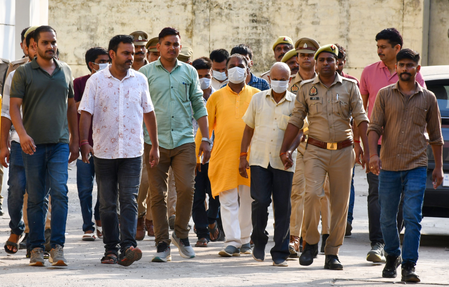 राम मंदिर चढ़ावा मामला 14 दिन की न्यायिक हिरासत में भेजे गए गिरफ्तार आठों आरोपी