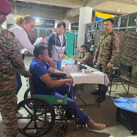 'Truly grateful for excellent work': People of Venezuela thank India for treatment at Army field hospital 'Truly grateful for excellent work': People of Venezuela thank India for treatment at Army field hospital